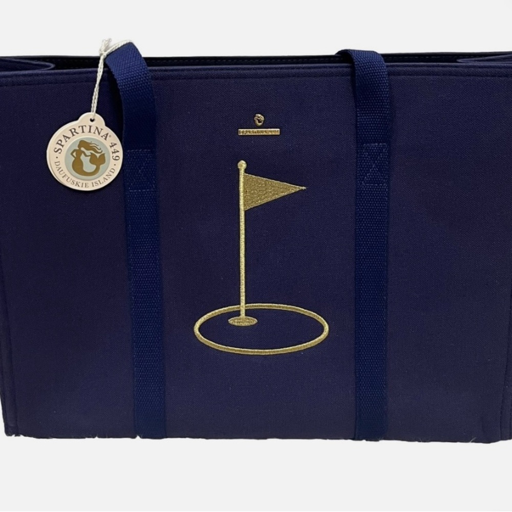 Spartina 449 Carry All Tote Navy Blue Golf
SOLD OUT - NEW WITH TAGS